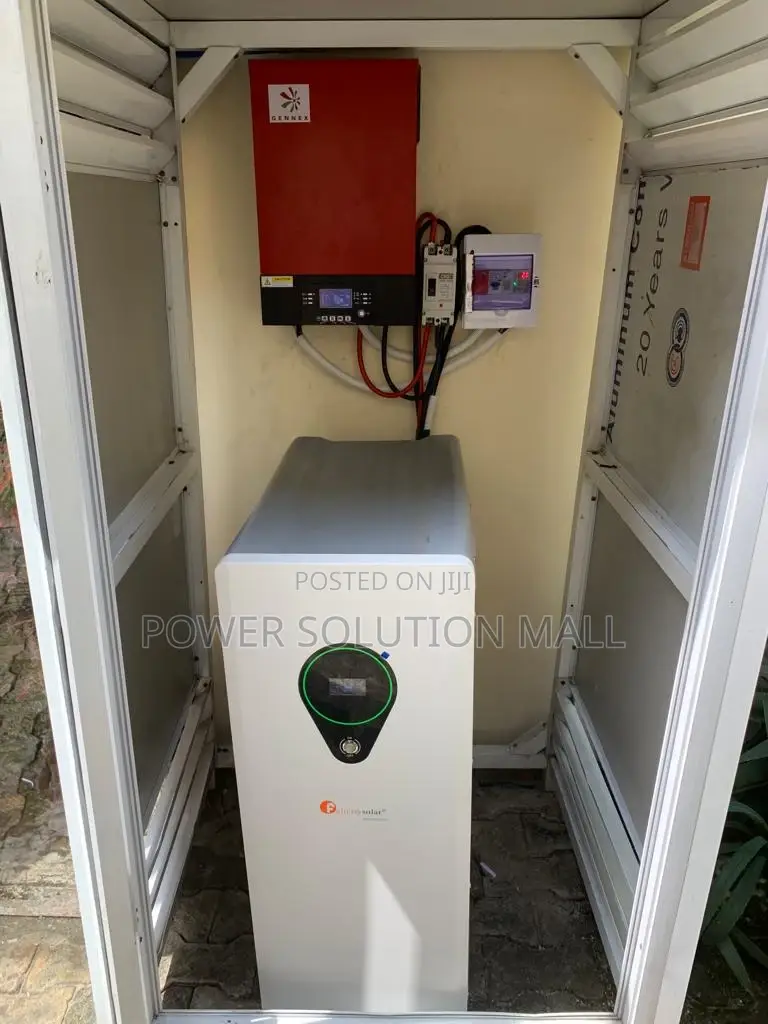 3.5kva Hybrid Inverter With 15kw Lithium Ion Battery