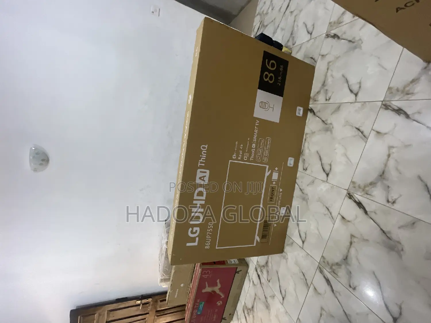 Lg 85-Inch Uhd Tv With Netflix and Smart Remote