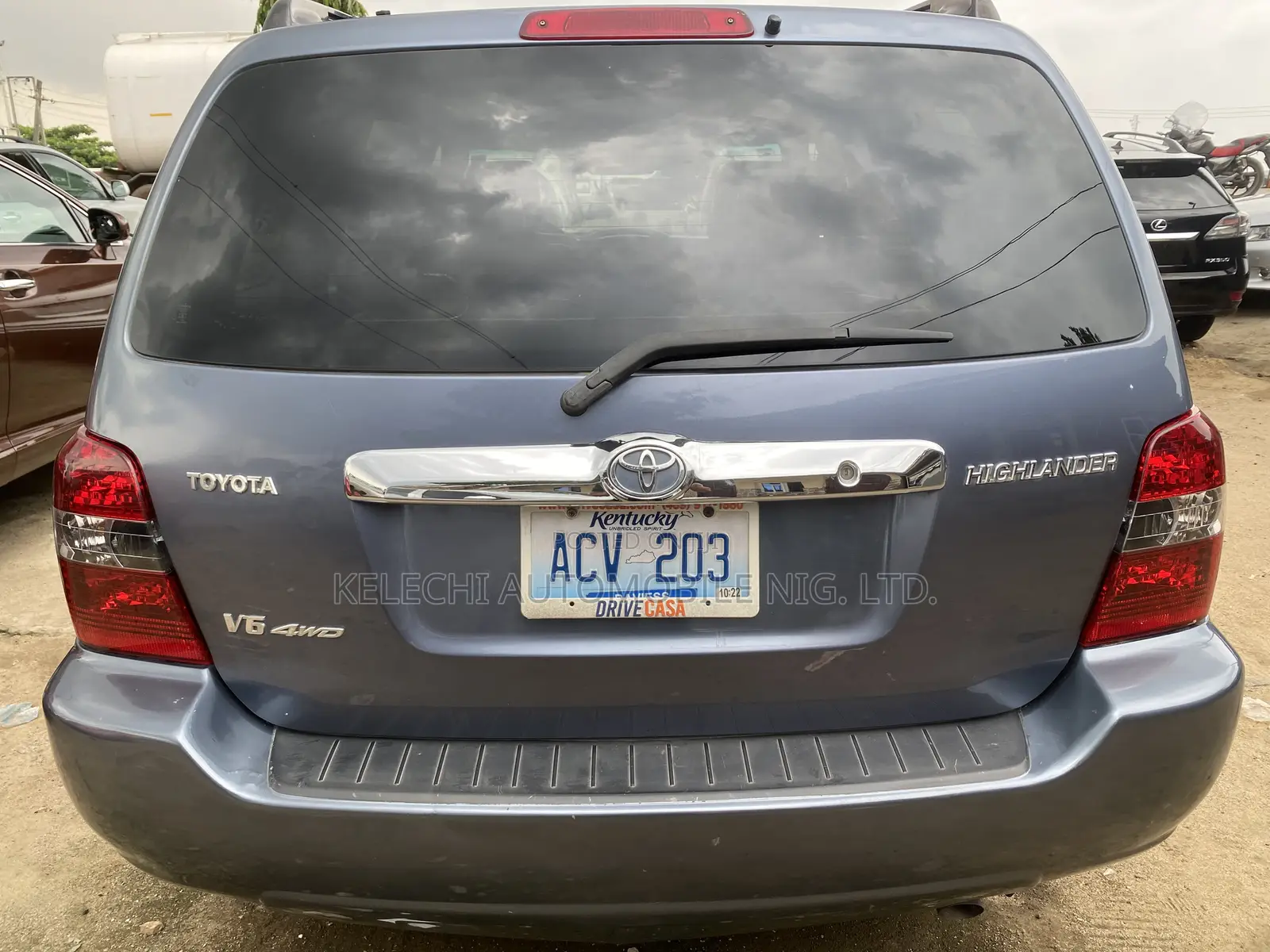 Toyota Highlander Limited V6 2006 Blue