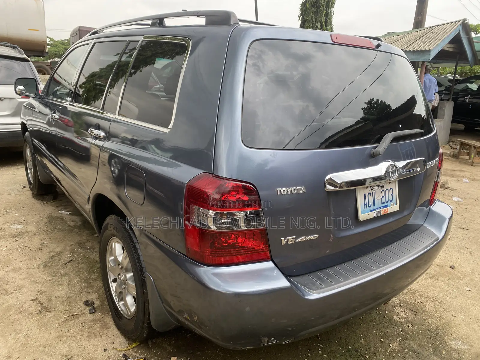 Toyota Highlander Limited V6 2006 Blue