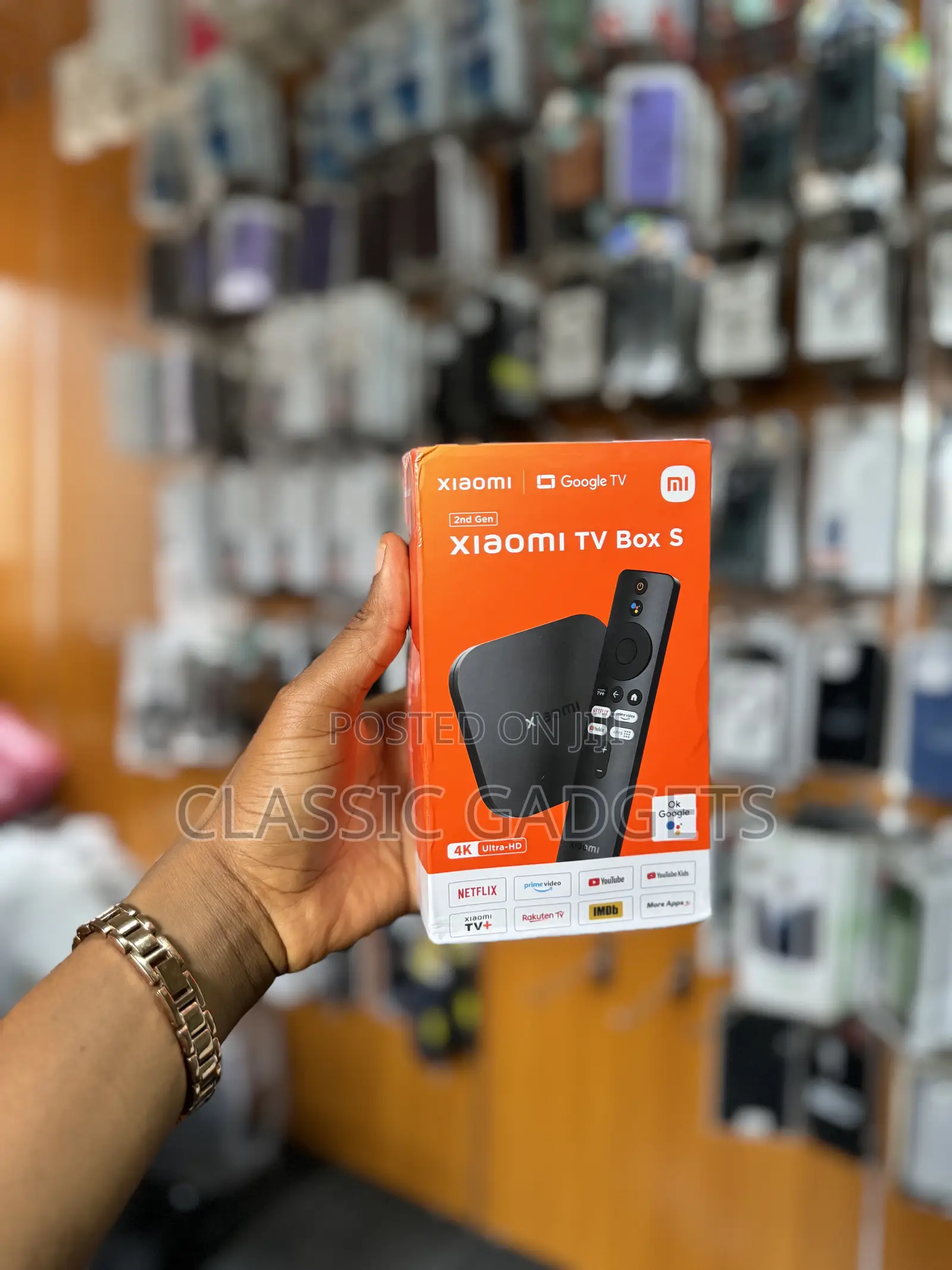 Xiaomi TV Box S2nd Gen Ultra HD Streaming Media Player
