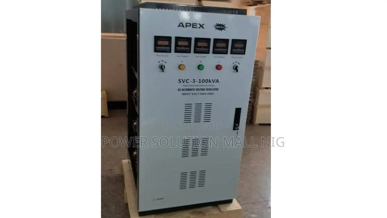 100kva Three Phase Apex Stabilizer