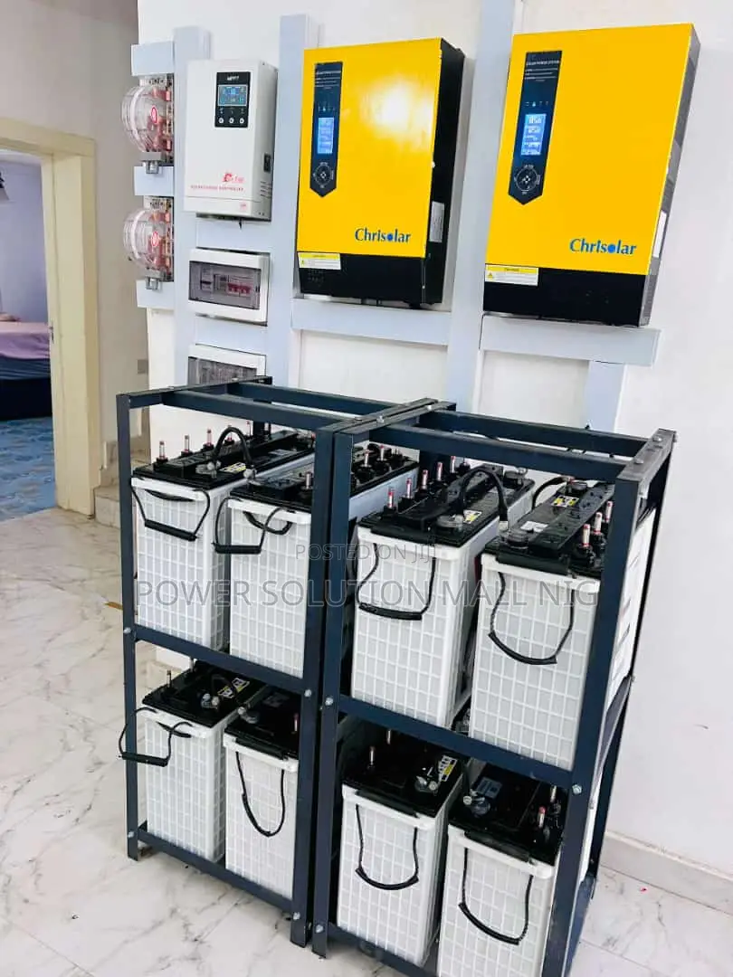2unit 5kva Inverter With 8 Batteries Solar Package
