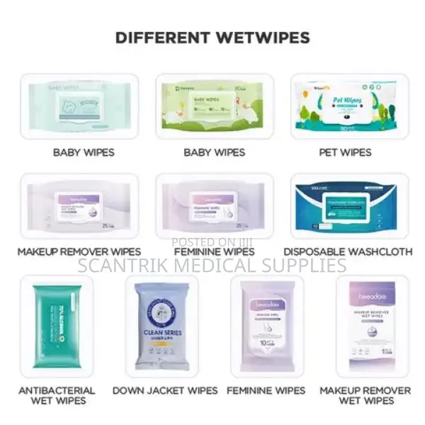 Healthcare Alcohol Wipes