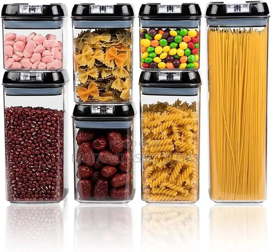 Food Storage Container Set
7pcs (Airtight, for Spaghetti Etc )