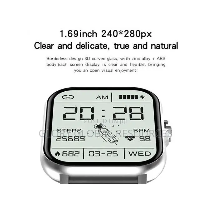 Full Touch Screen Smart Watch - Health Detection