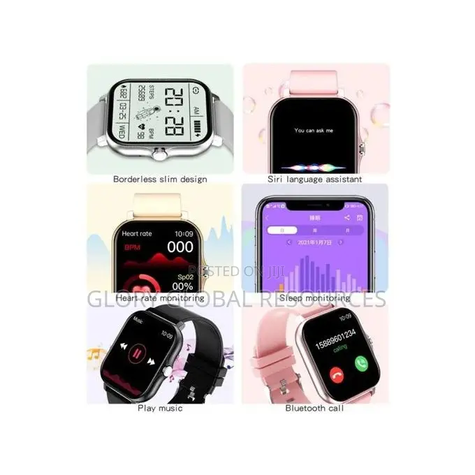 Full Touch Screen Smart Watch - Health Detection