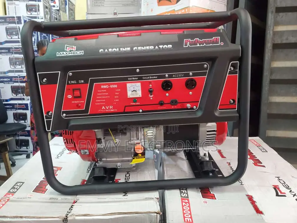5.5kva Maxmech Petrol Generator Manuel Start 100% Copper