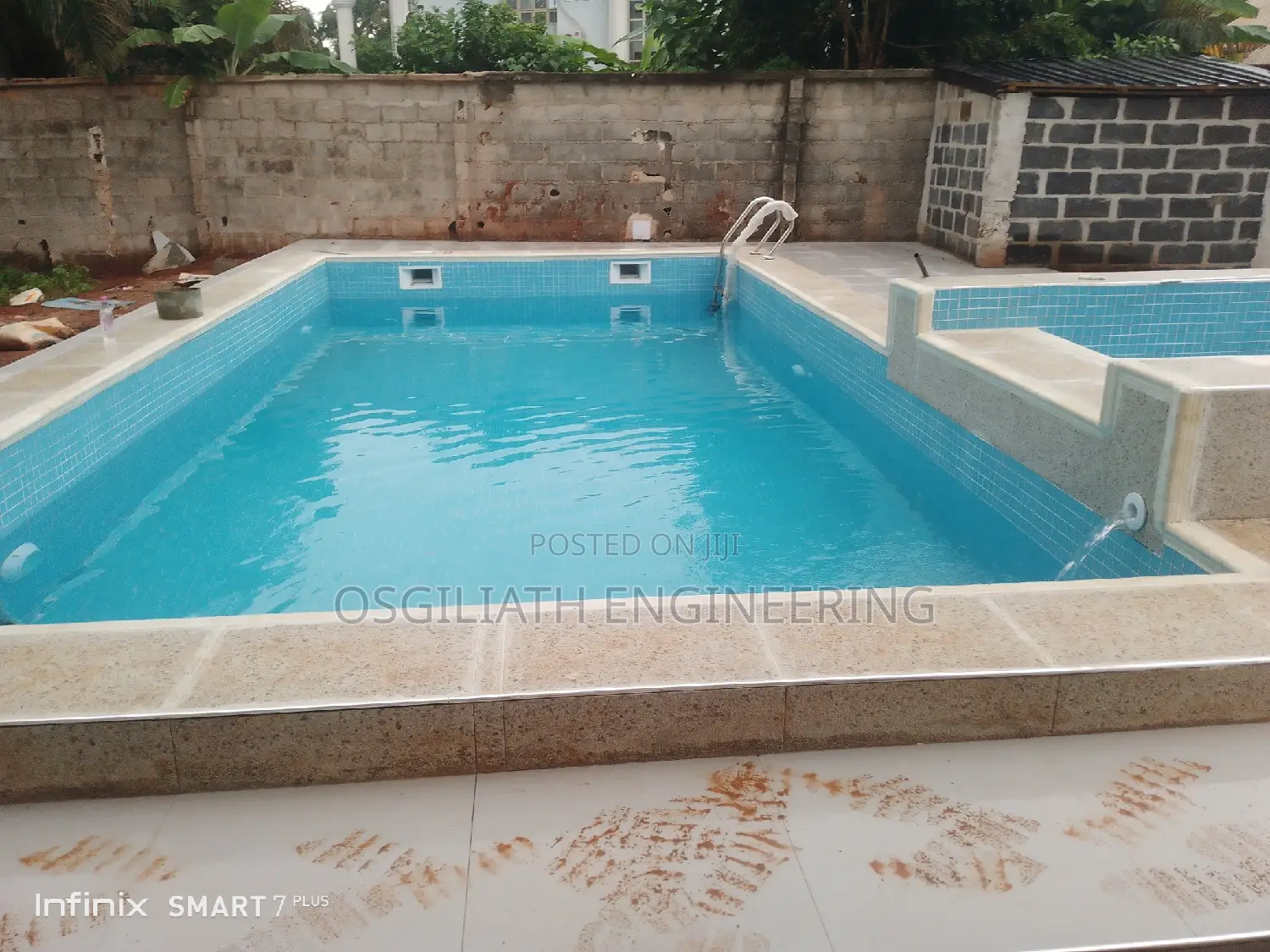 Swimming Pool With Jacuzzi Engineer