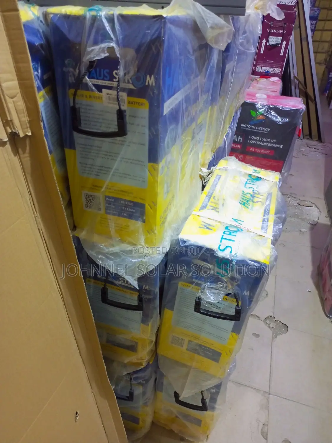 220ah 12v Haustrom Tall Tubular Battery