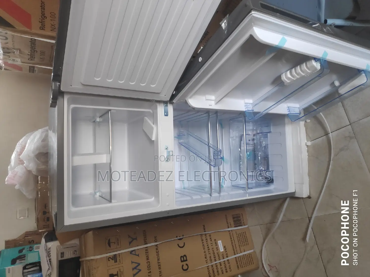 Haier Thermocool 185l Double Door Refrigerator (Hrf-185blux)