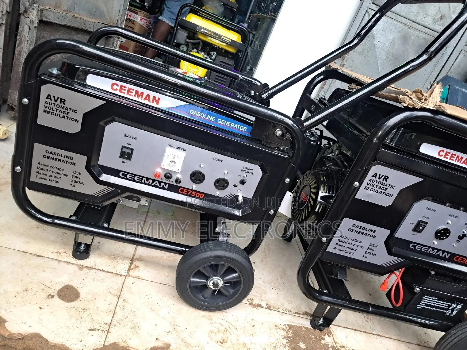 ¿¡¡¿ CEEMAN Petrol Gen Manuel Start With Tires 4kva 100%