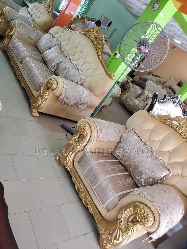 7seater Imported Turkish Royal Fabric Sofa Chair