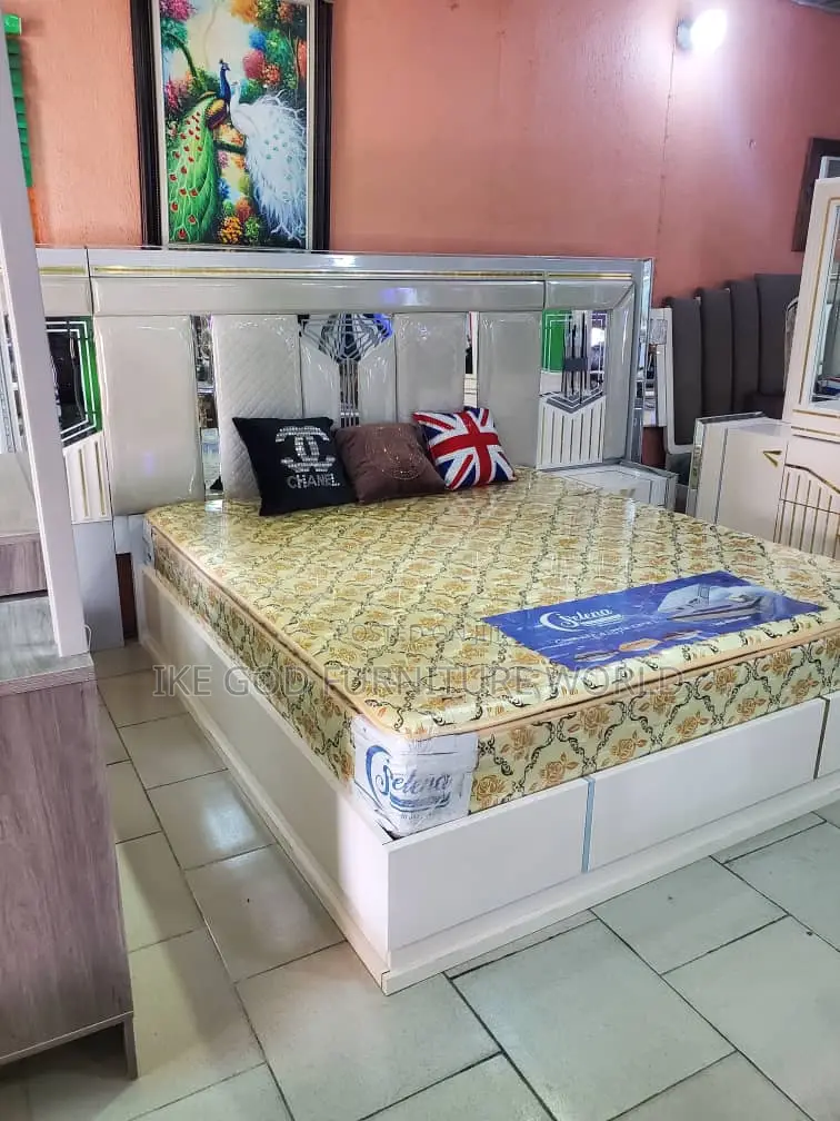 6by7 Imported Turkish Family Bed With Dressing Mirror