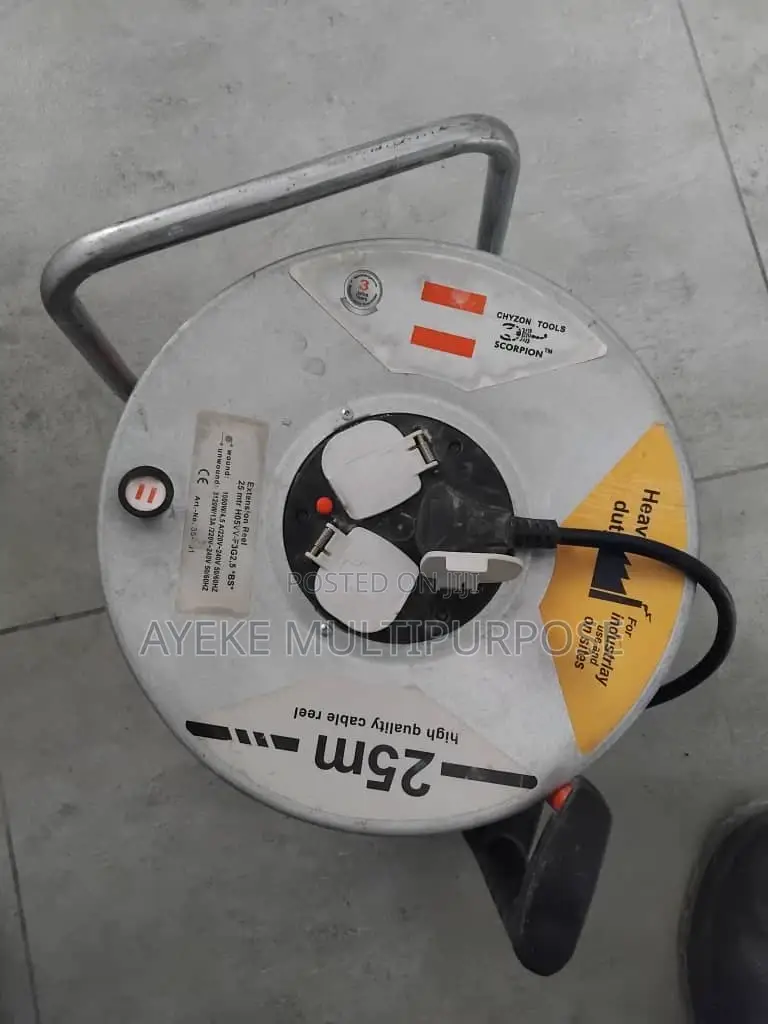 2.5mm 3core Cable Reel, Extension Sockets