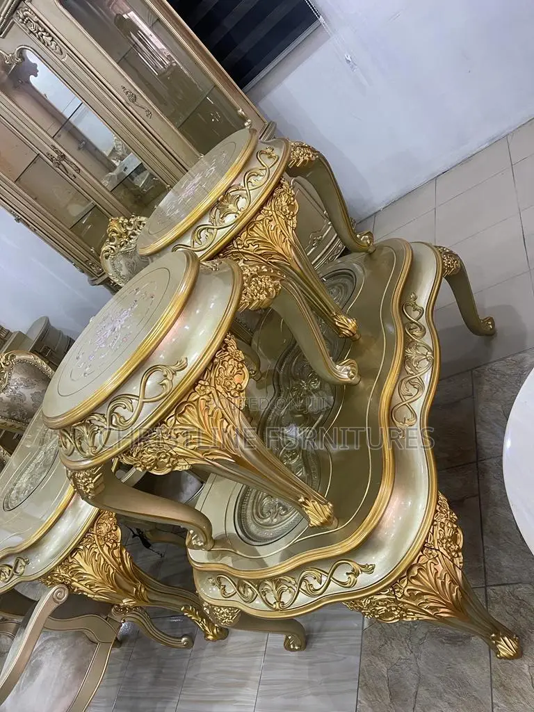 Quality Royal Centre Table Set With Two Side Stool