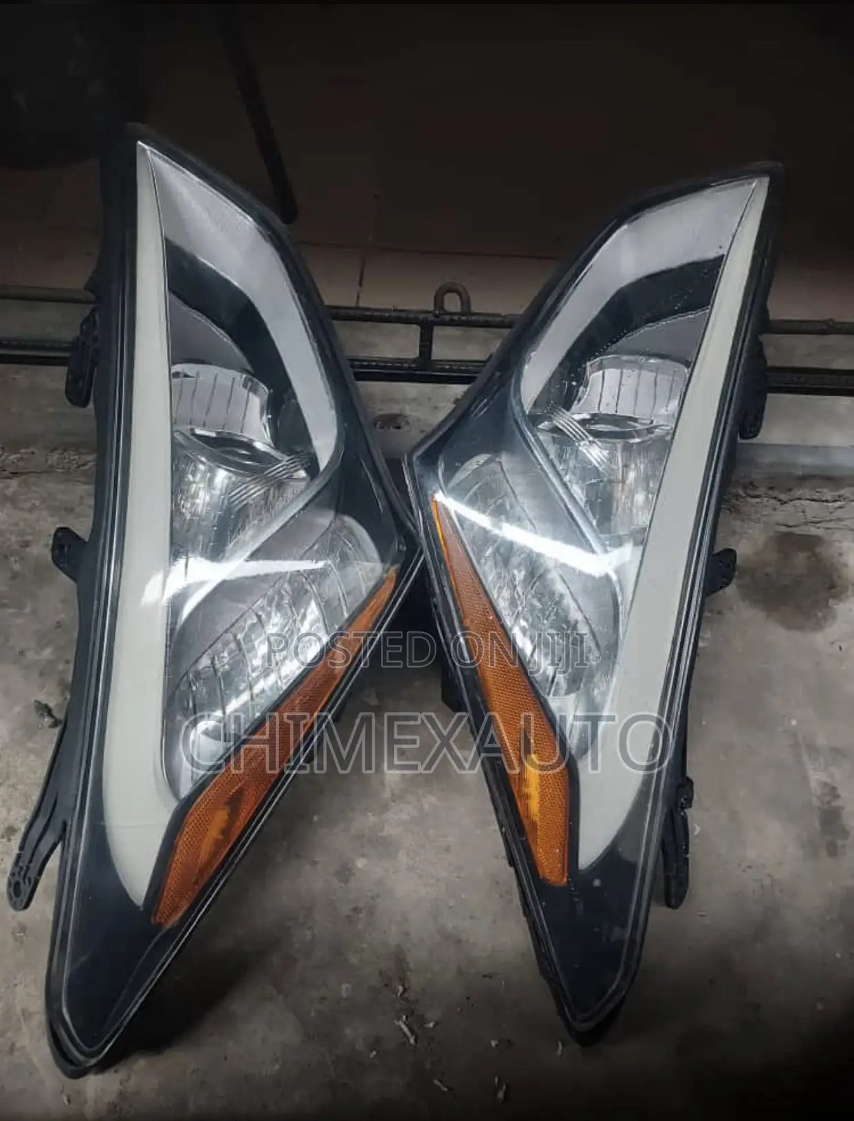 Headlights Replacement Hyundai Santafe American 2013-2015
