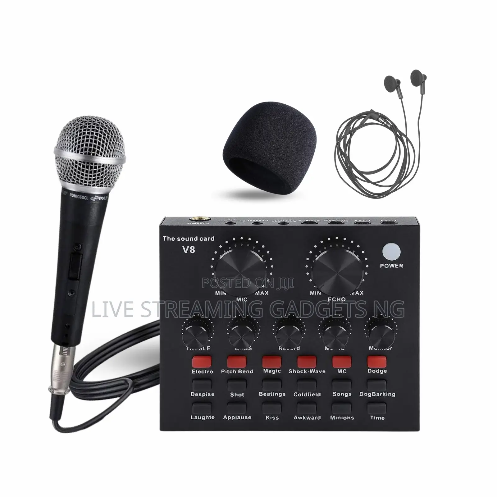 V8 Streaming Beginner Wired Set 1