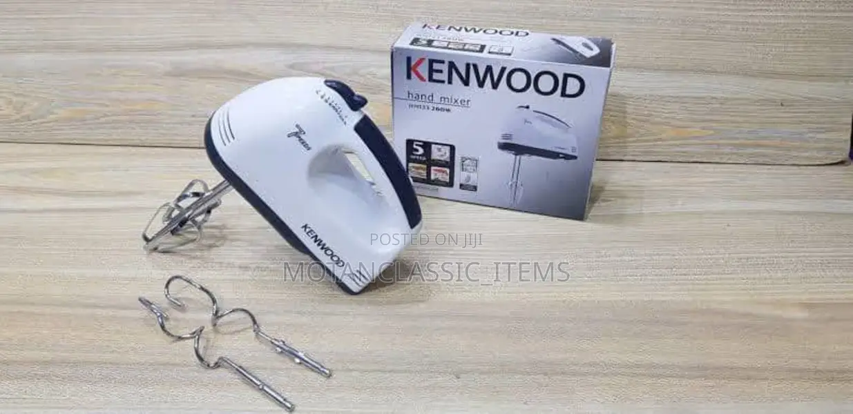 7 Speed Kenwood (350w)Electric Hand Mixer, Whisk Egg, Batter