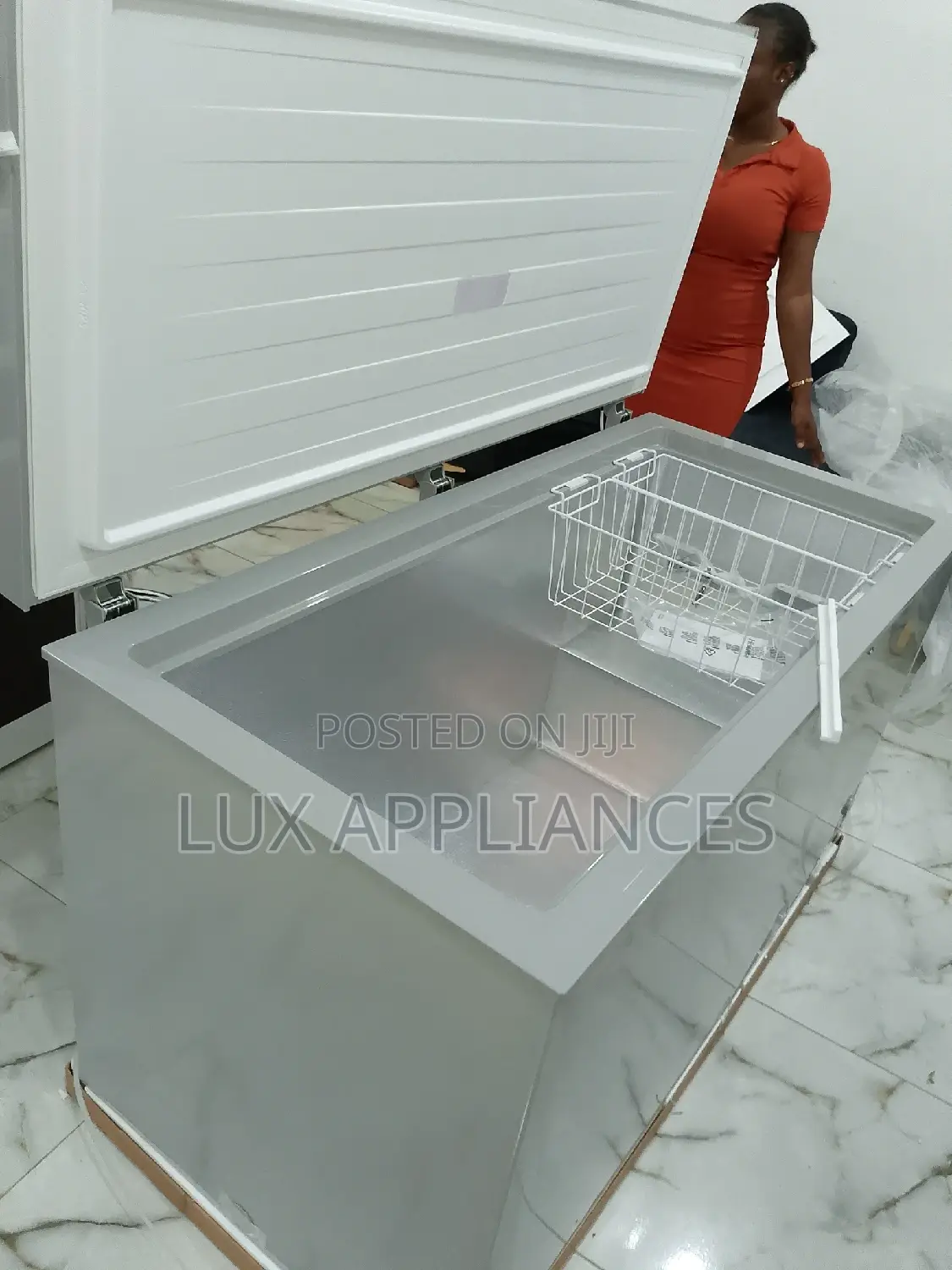 420liters Hisense Side-by-Side Chest Freezer