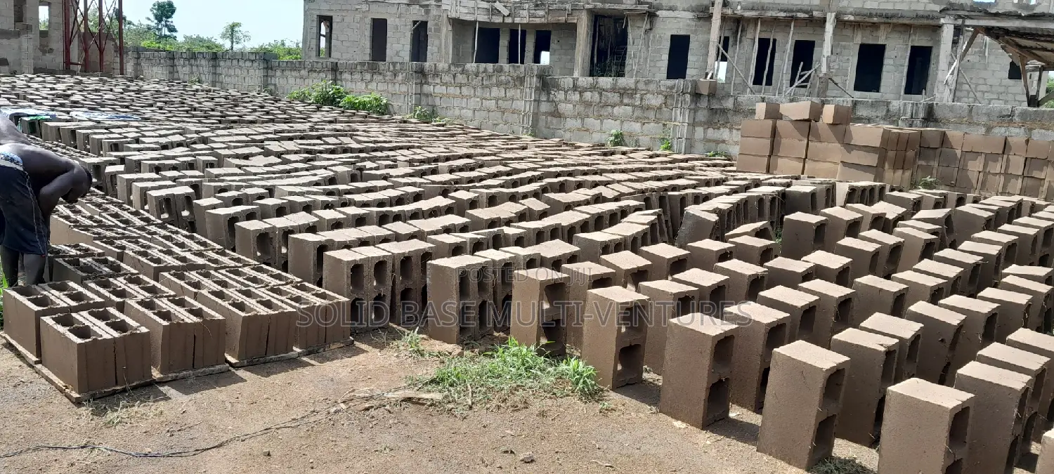 Moulding of Concrete Blocks on the Site Is Cheaper and Stron