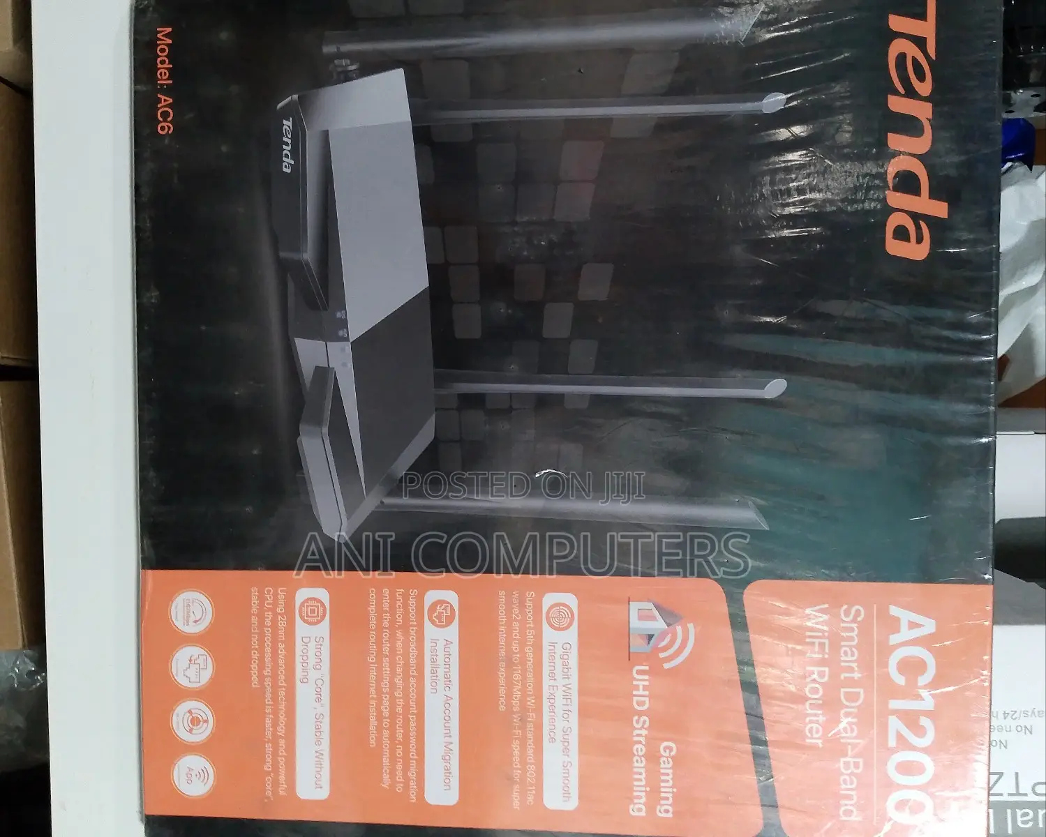 Tenda Ac1200 Smart Dual -Band Wifi Router