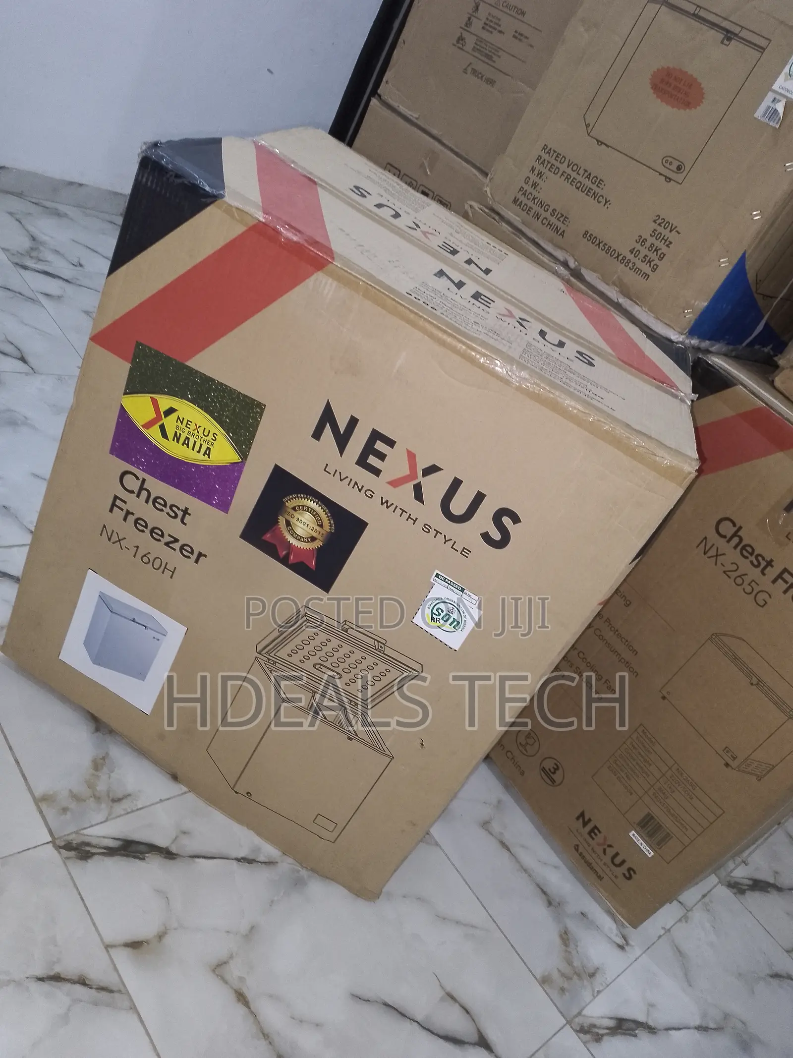 Floor- Standing Chest Freezer Nexus 160L