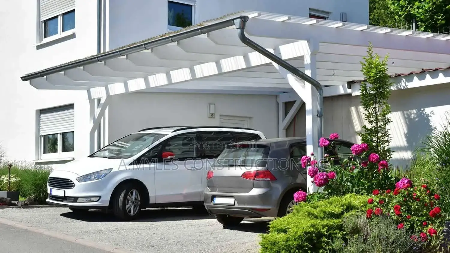 Galvanised Carport Design