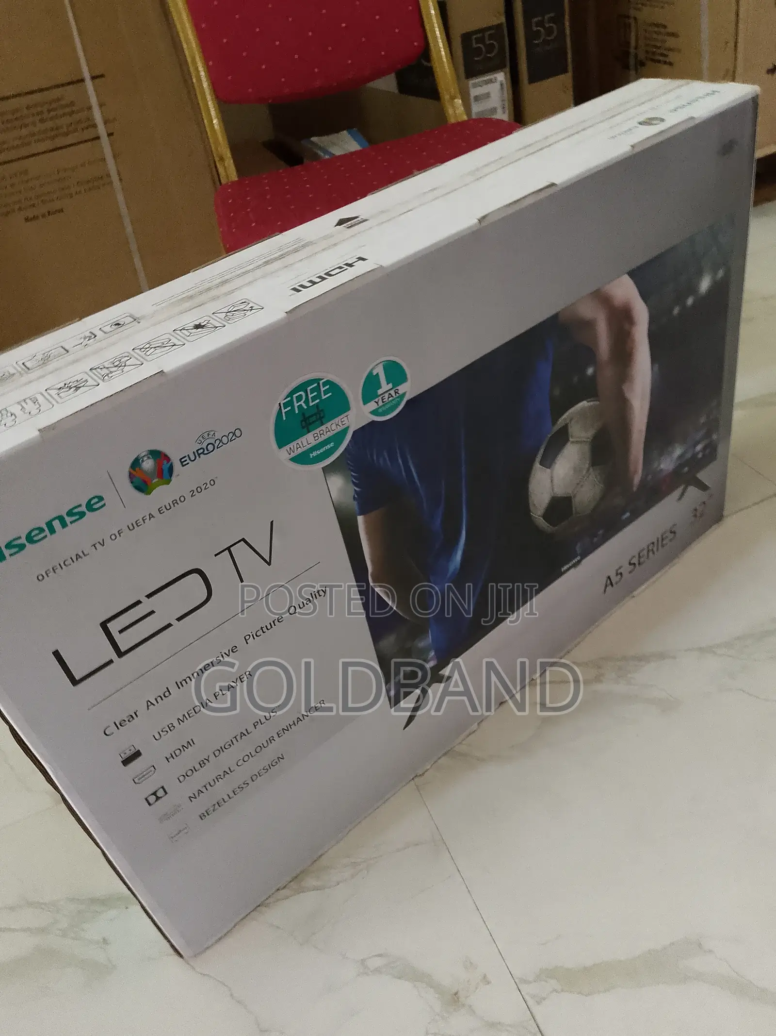Hisense 32 LED TV With Natural Color Enhancer