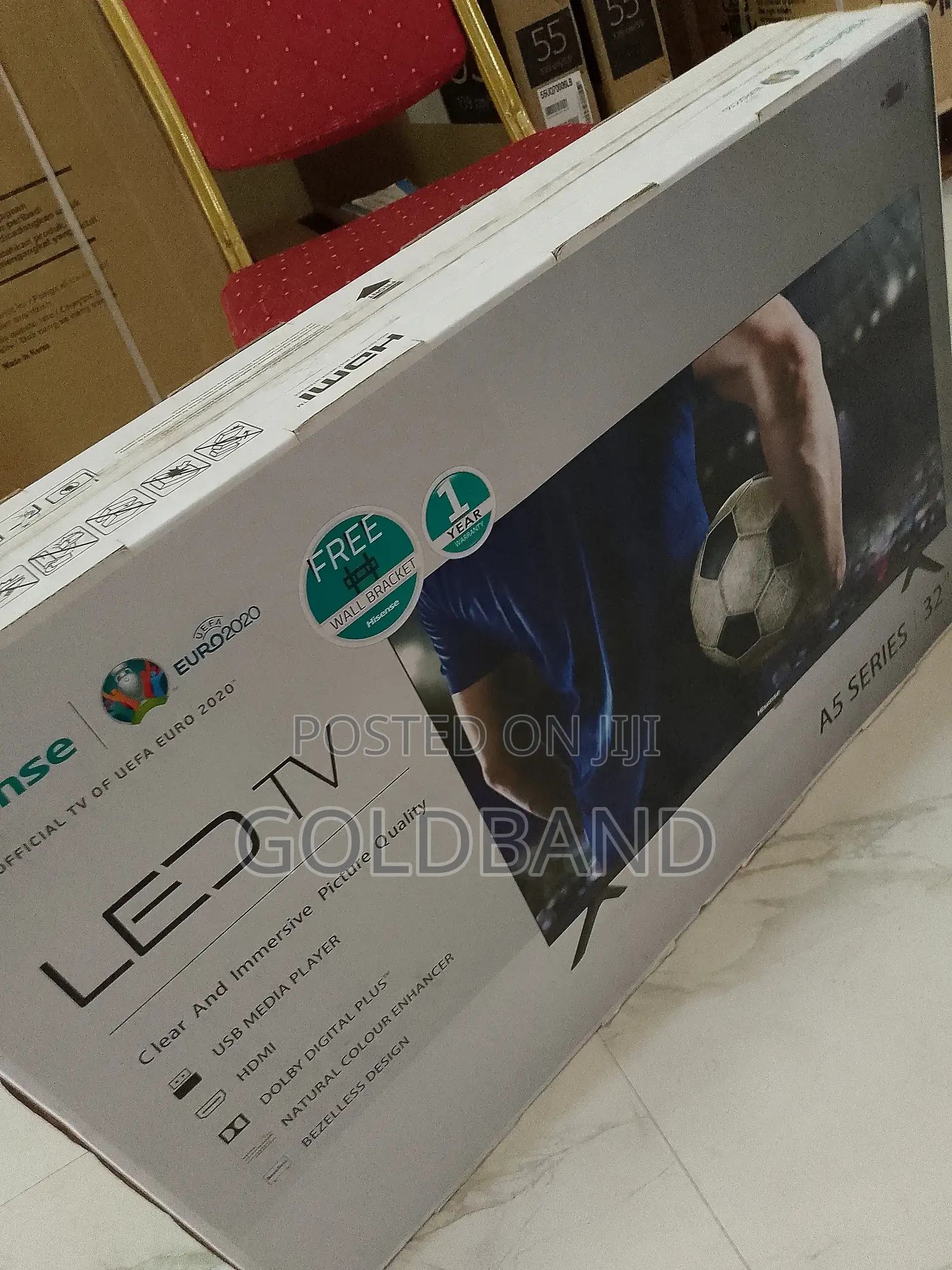 Hisense 32 LED TV With Natural Color Enhancer