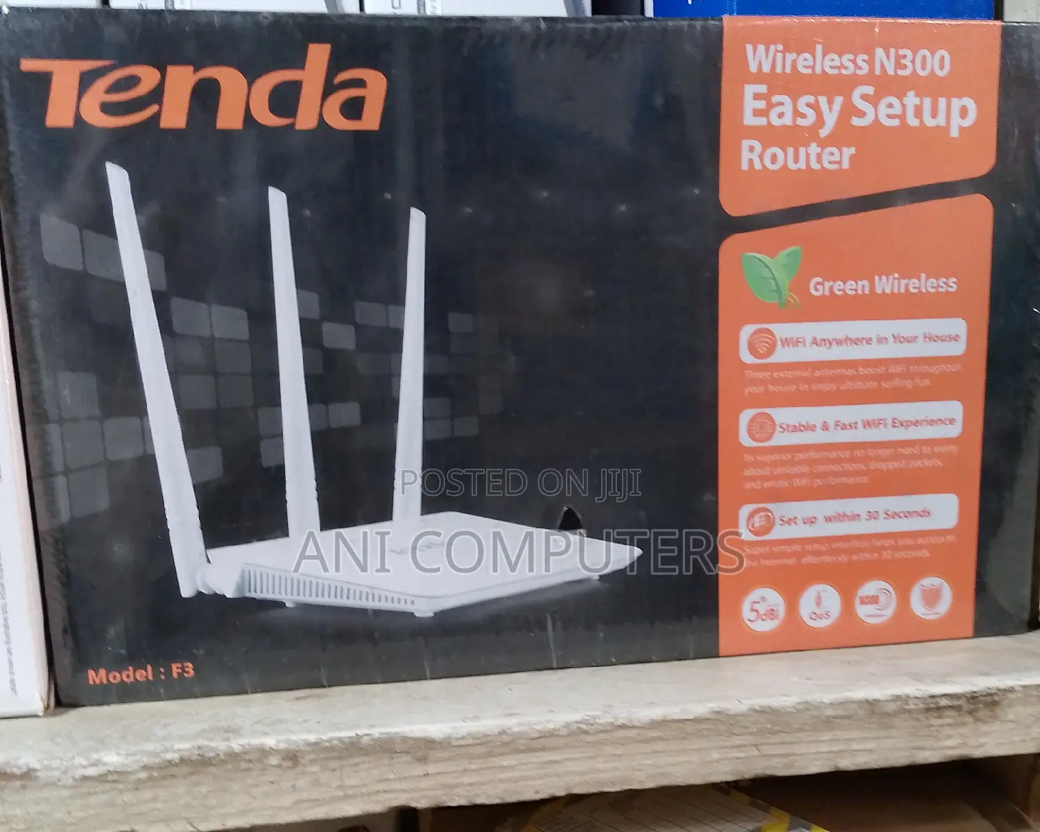 Tenda Wireless N300 Easy Setup Router