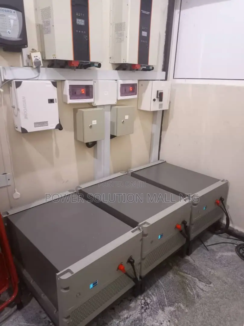 2unit 10kva Inverter With 3x 10kwh Lithium Ion Batteries