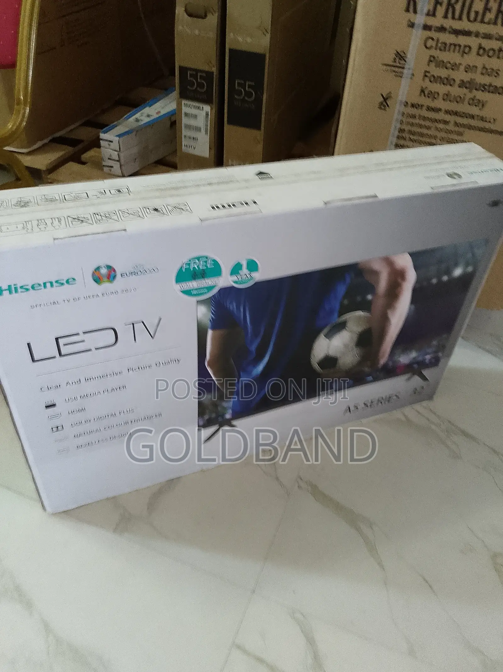 Hisense 32 Inches LED Tv- Dolby Digital PLUS