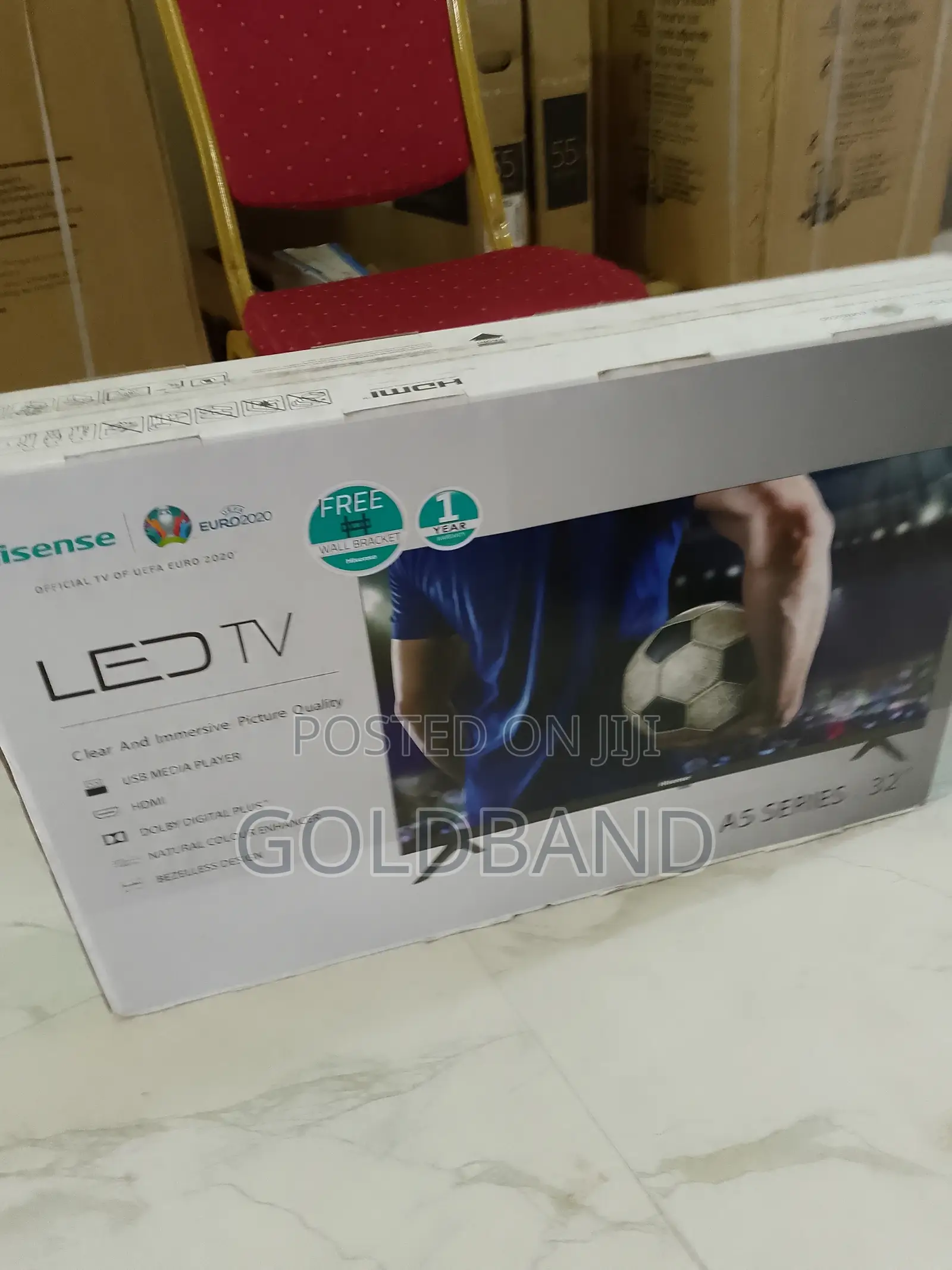Efficient Hisense 32" LED TV