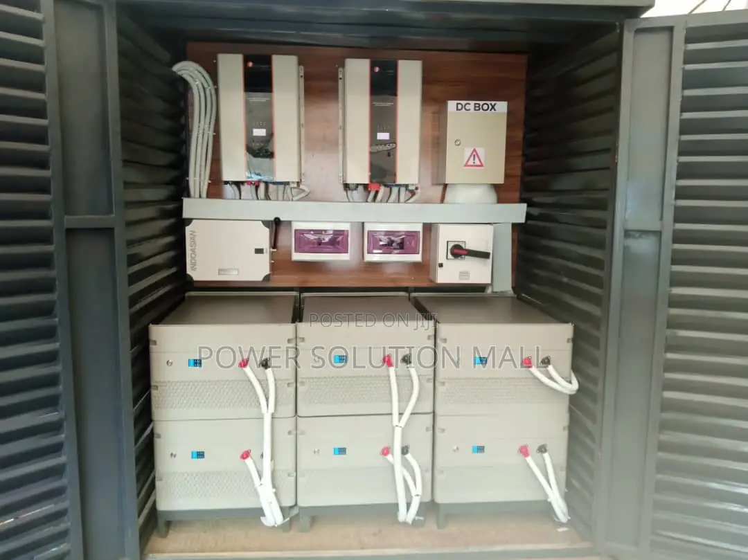 30kva Felicity Inverters With 10kwh Lithium Ion Batteries Solar Setup