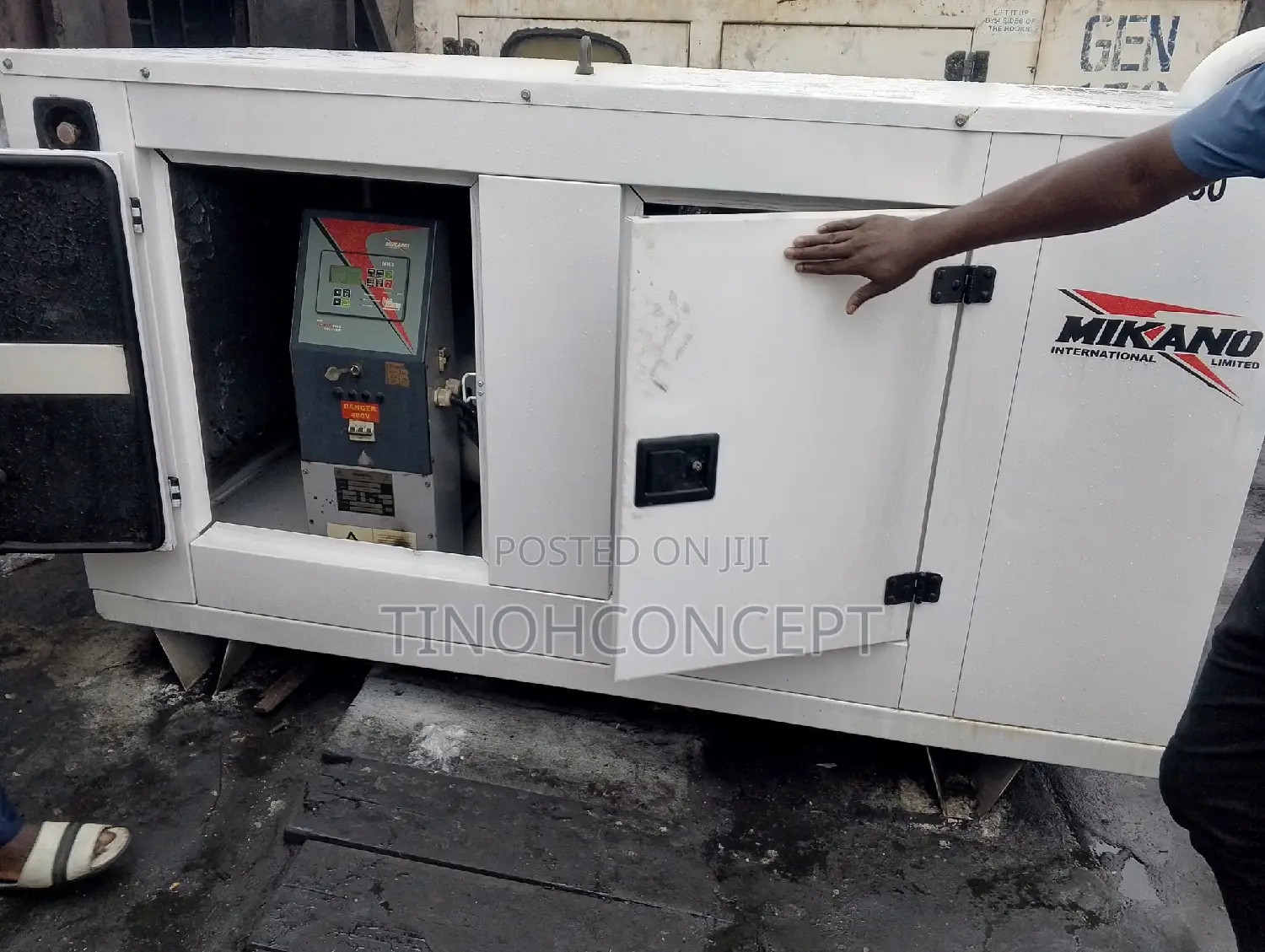 Mikano Soundproof Generator 30 KVA 3 Years Warranty