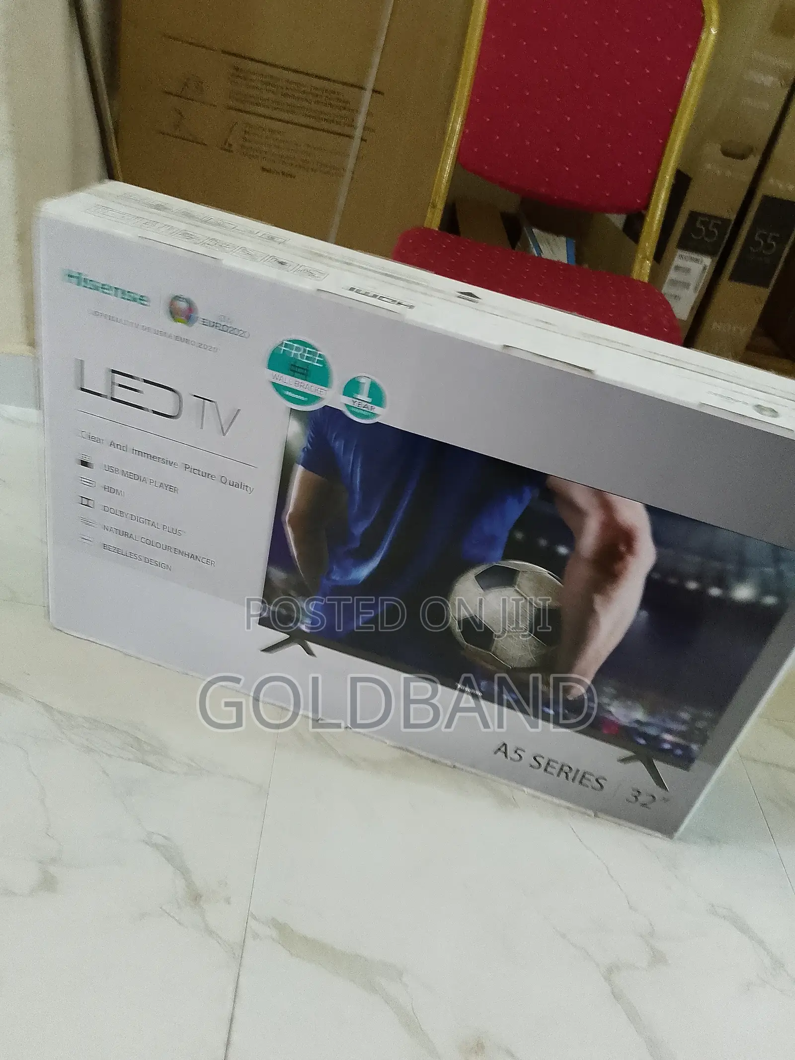 New Efficient Hisense 32" LED TV