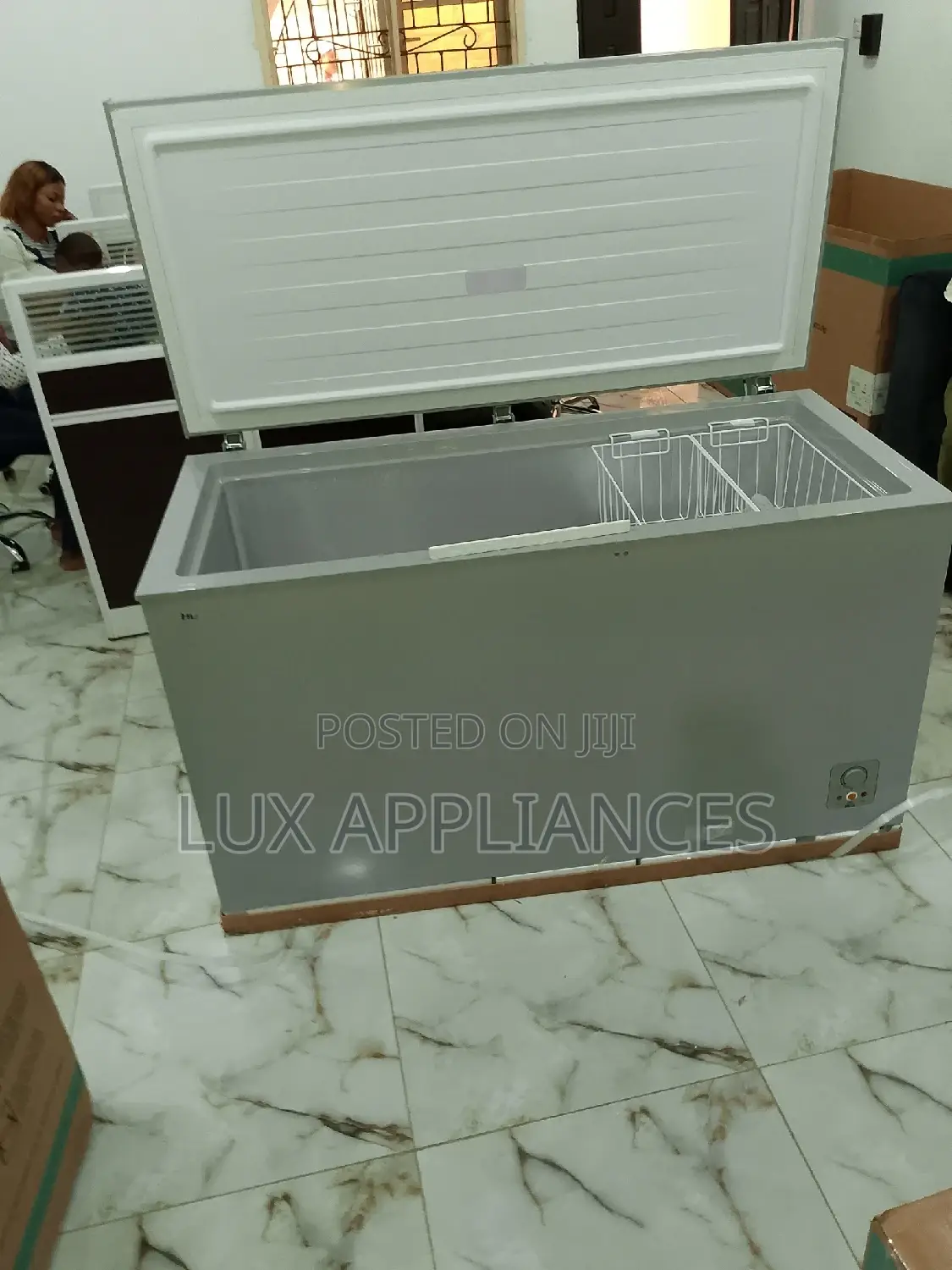 Hisense Chest Freezer With Removable Baskets