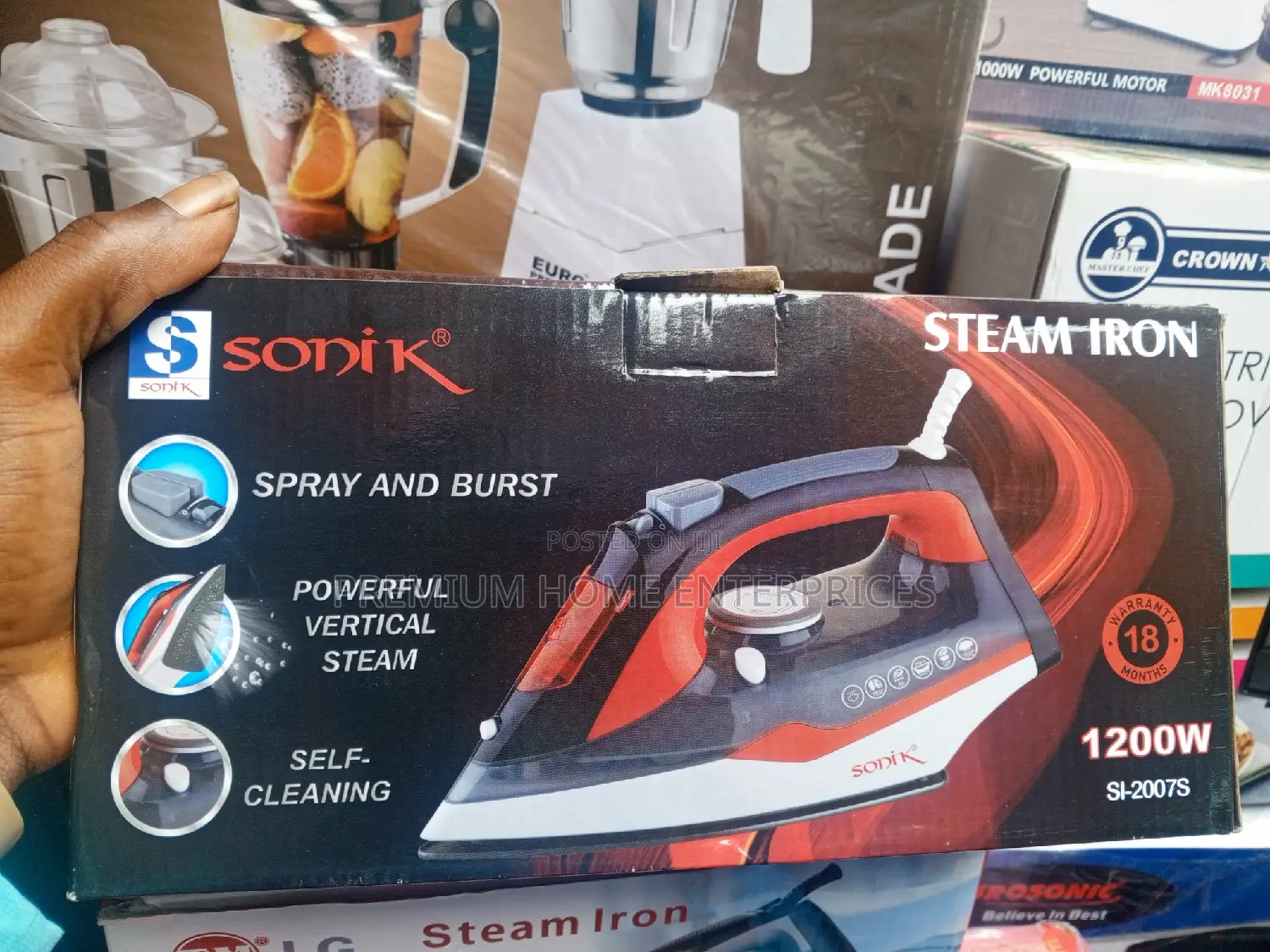 Sonik Steam And Spray Iron