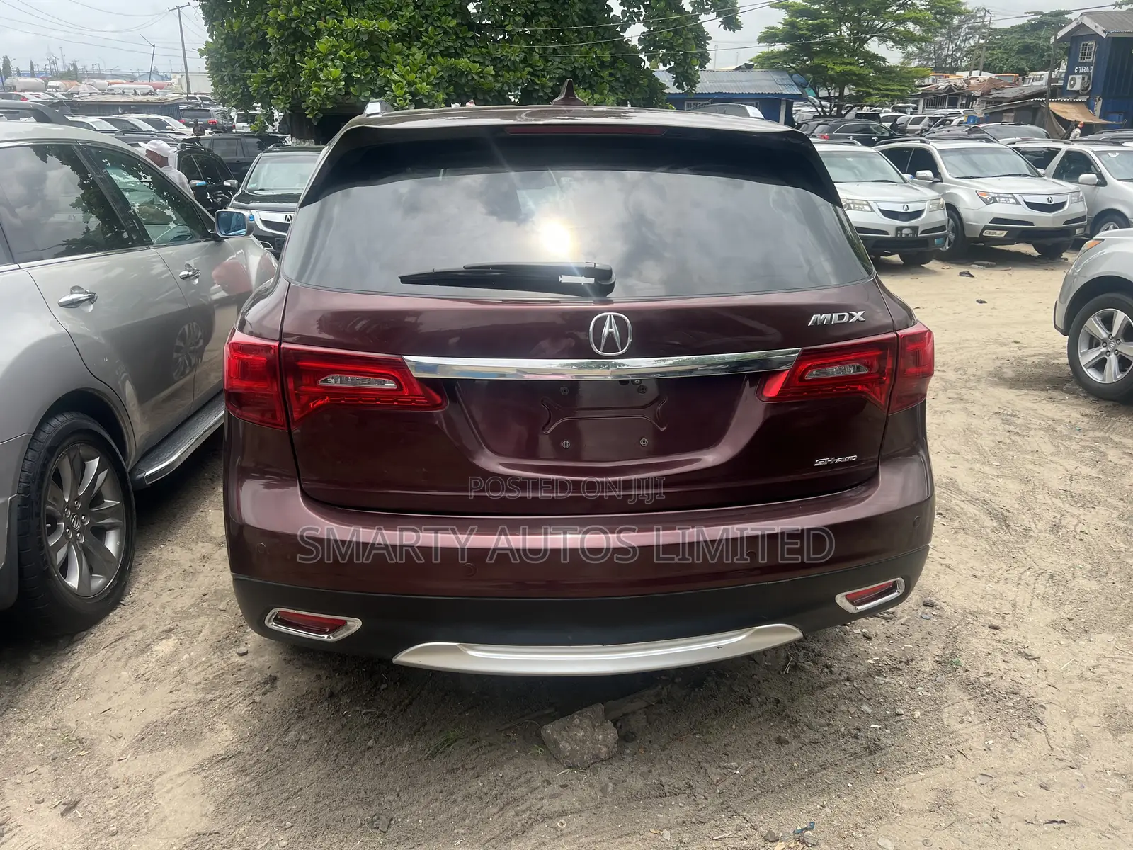 Acura MDX 2015 Red