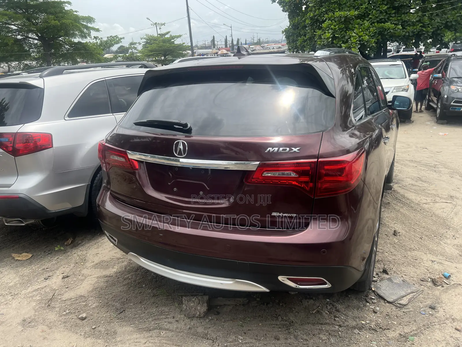 Acura MDX 2015 Red