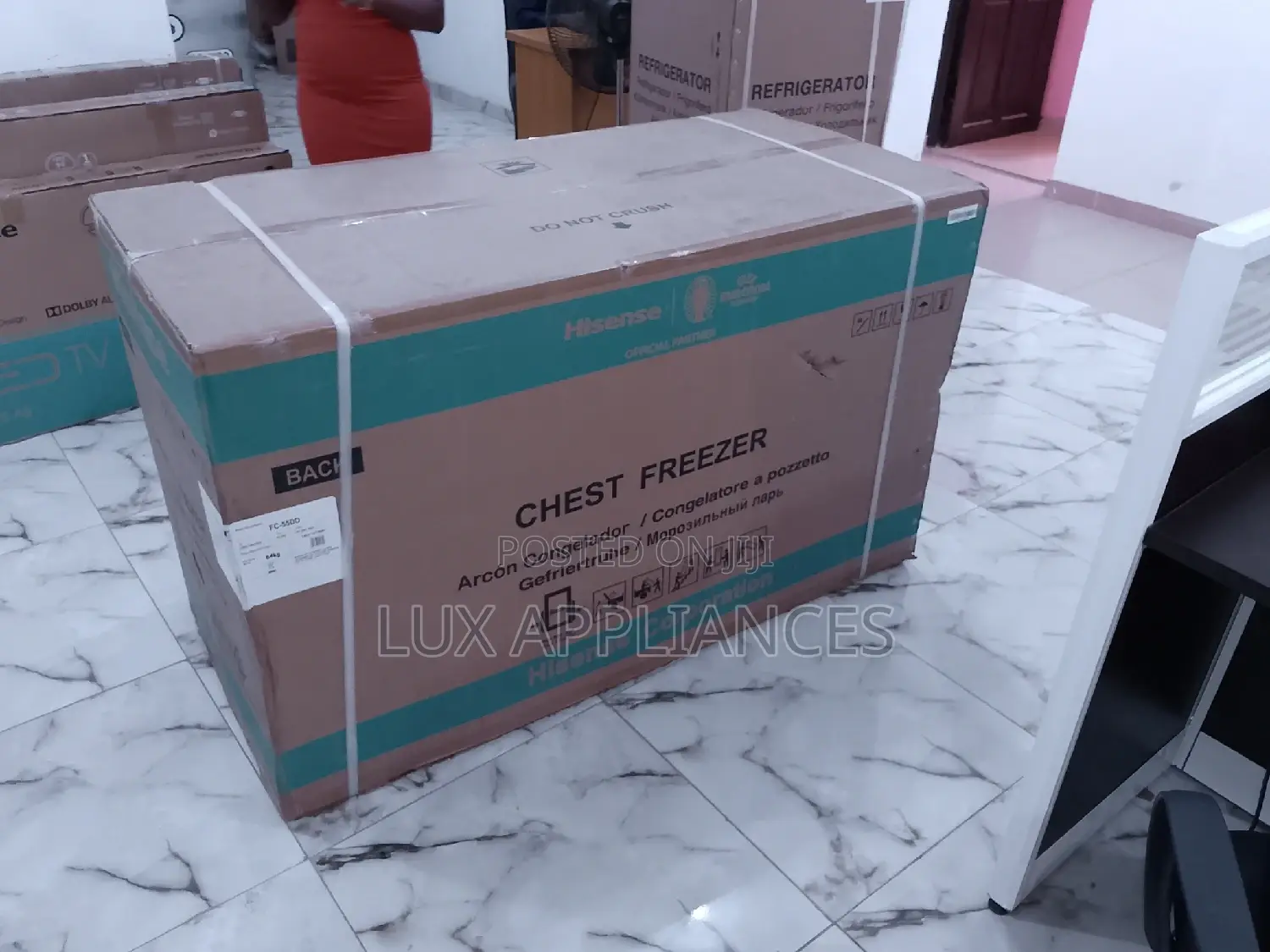 Hisense FC55DD 420ldouble Door Chest Freezer