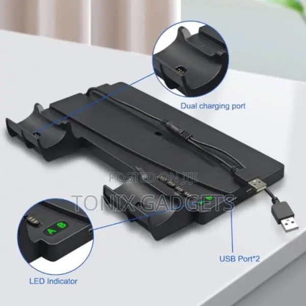 Multifunction Vertical Charging Stand for Playstation 5