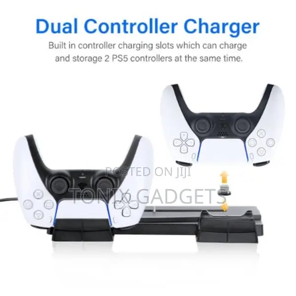 Multifunction Vertical Charging Stand for Playstation 5