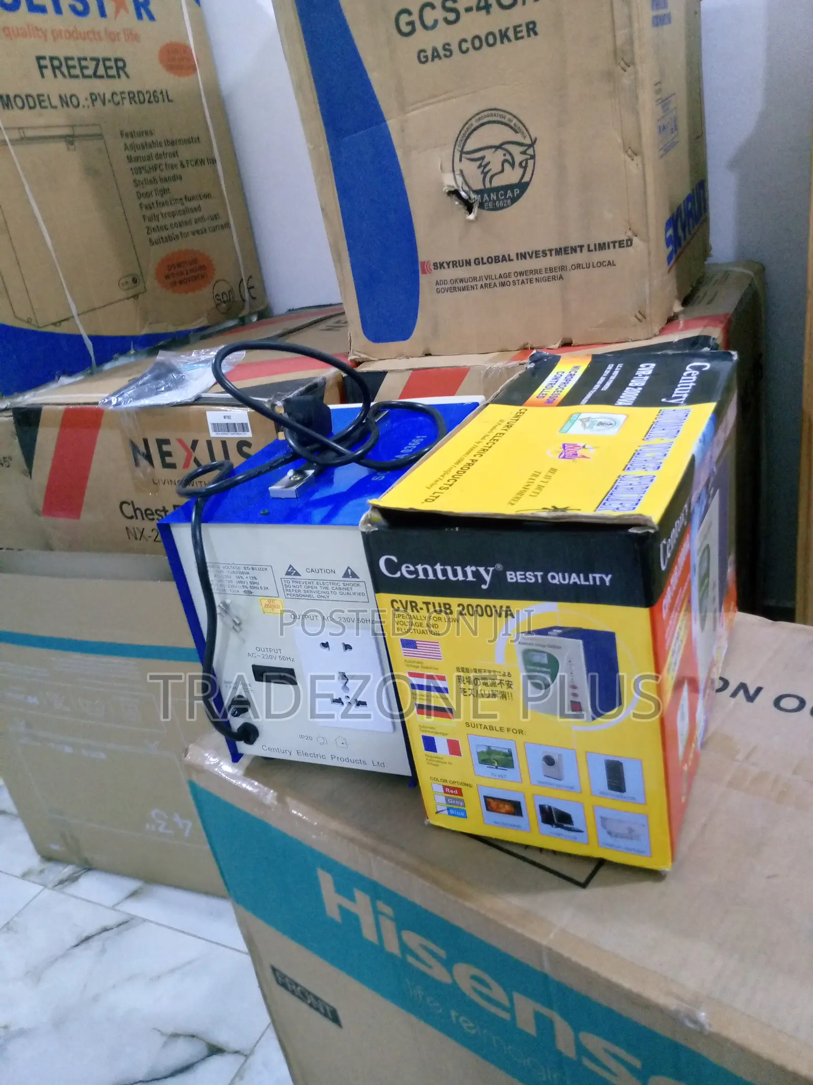 Brand New Century CVR-Tub 2000va Stabilizer