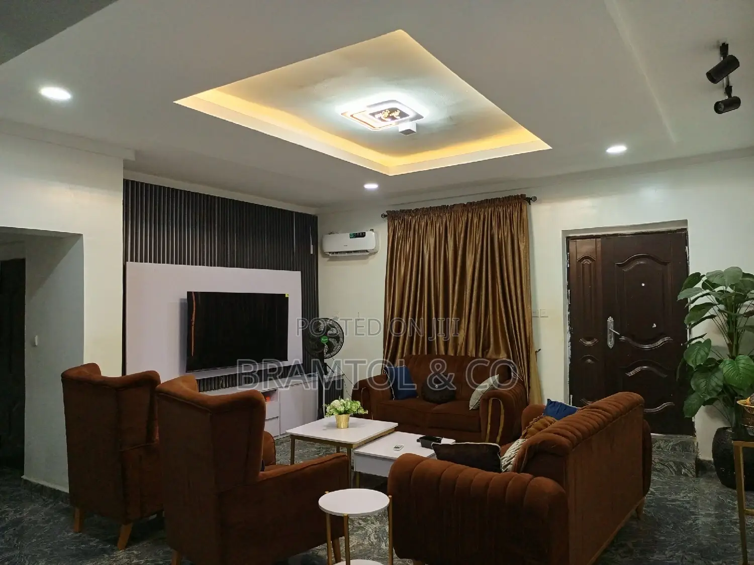 Furnished 3bdrm Block of Flats in Wuye for rent