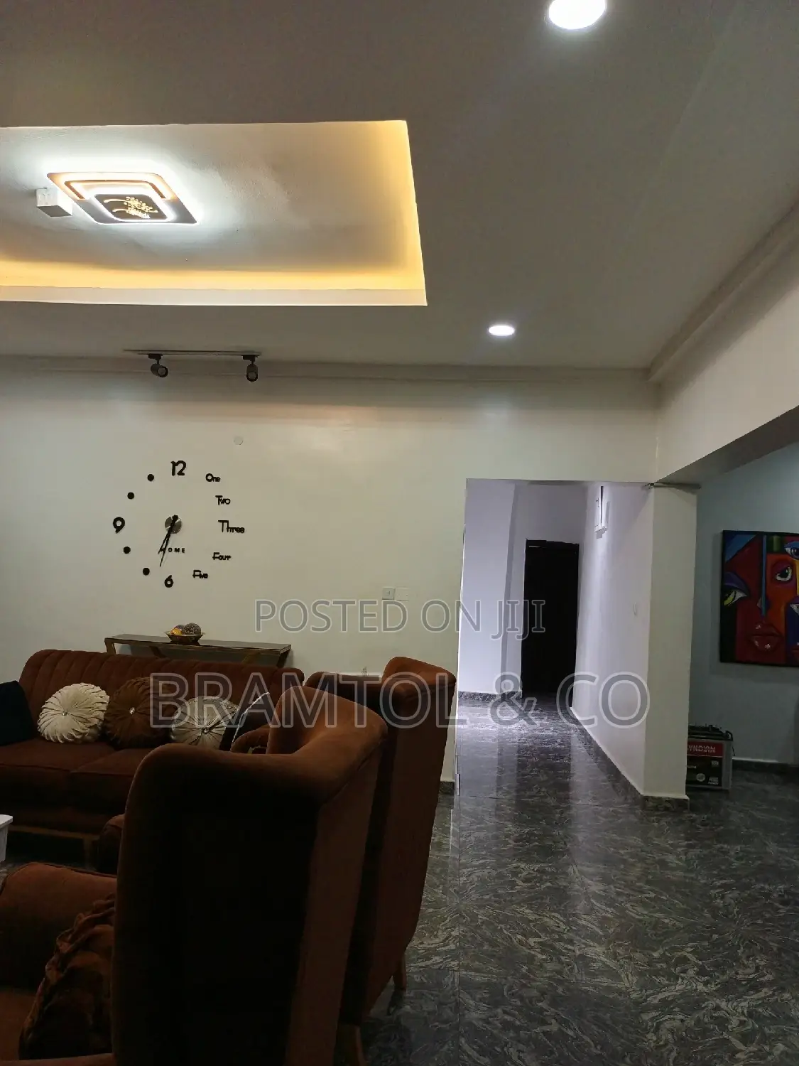 Furnished 3bdrm Block of Flats in Wuye for rent