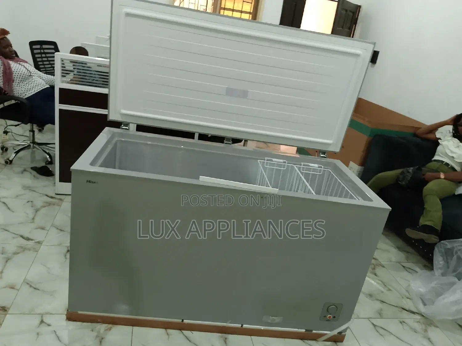 Hisense New Chest Freezer With Removable Basket