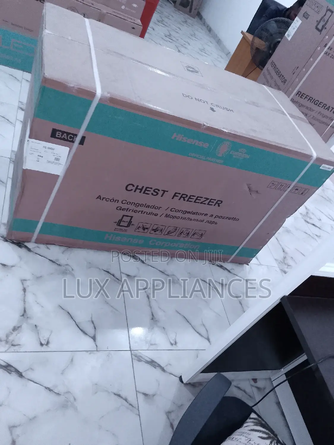 420 Liter Capacity
Fast Freezing Hisense Freezer