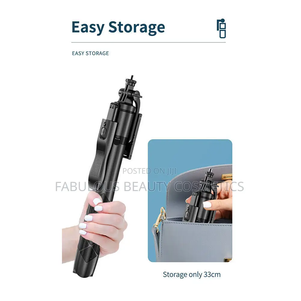 L16 Long Selfie Stick With Tripod Stand